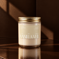 A vanilla-scented perfume bottle labeled Vanilla Veil by Astraea Fragrance Haus with a minimalist design and elegant packaging.