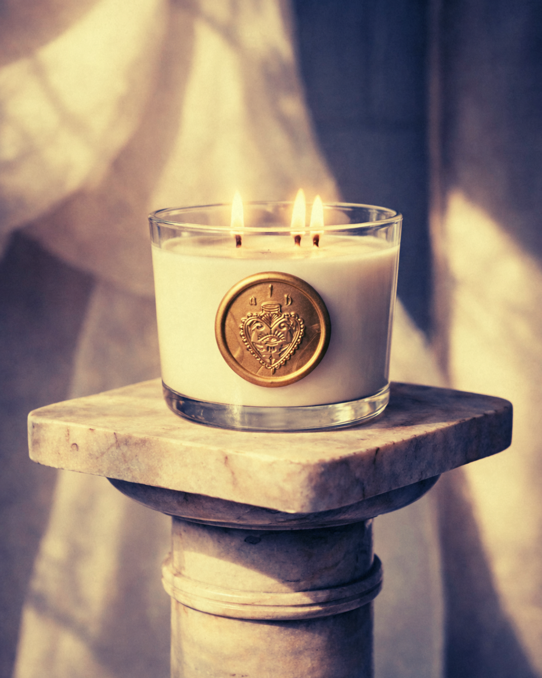 Aegean Fig fragrance bottle by Astraea Fragrance Haus, featuring a sleek design and a label with fig imagery.